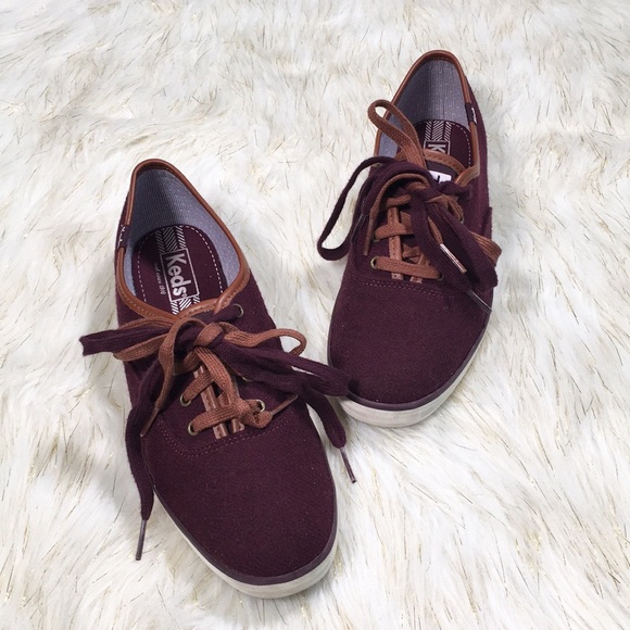 Keds Shoes - ❤️ Keds 50% Wool Maroon sneakers ❤️